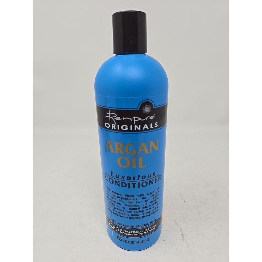Renpure Originals Argan Oil Luxurious Conditioner for Color Treated Hair, 16oz